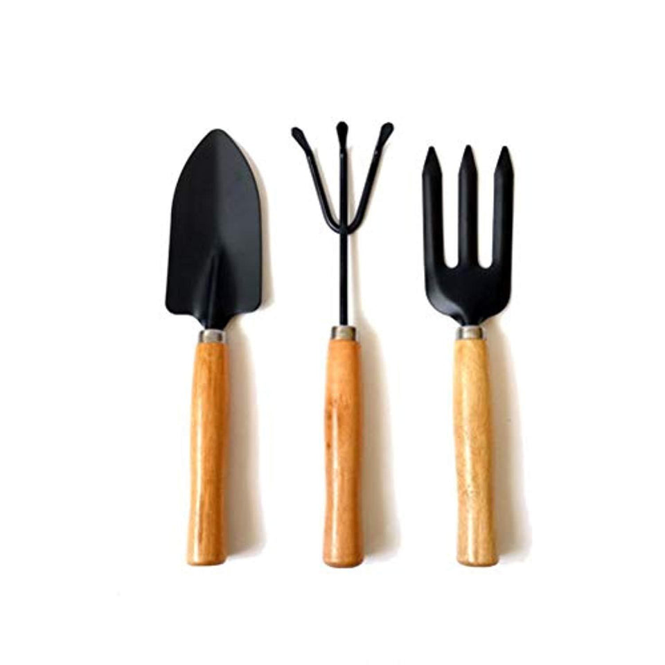 DeoDap Gardening Hand Cultivator, Big Digging Trowel, Shovel & Garden Gloves with Claws for Digging & Planting