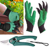 DeoDap Gardening Tools - Garden Gloves with Claws for Digging and Planting, 1 Pair Ergonomic Grip, Incredibly Sharp Secateurs