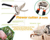 DeoDap Gardening Tools - Gardening Gloves and Flower Cutter/Scissor/Pruners