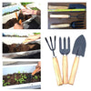 DeoDap Gardening Hand Cultivator, Big Digging Trowel, Shovel & Garden Gloves with Claws for Digging & Planting
