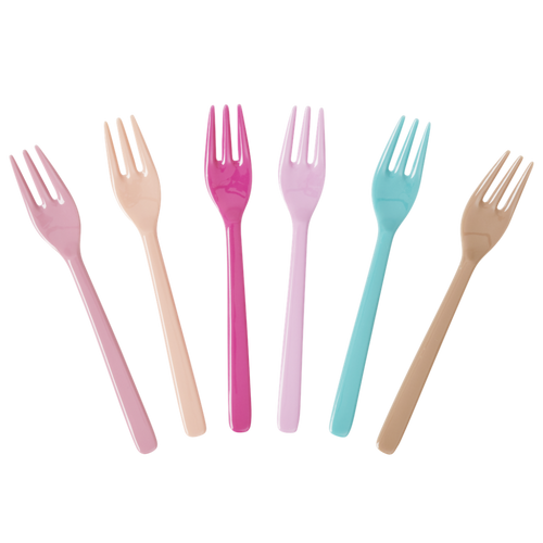 627 Kids Forks Set (Random Color, 10 pcs)
